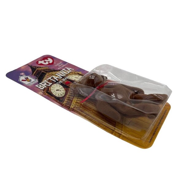 Vintage 1999 Ty Britannia The Bear McDonalds Exclusive Collectible Plush In Orig - Picture 4 of 4